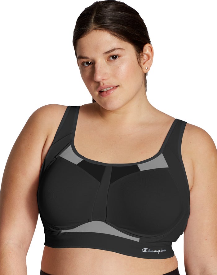 Champion Plus Motion Control Underwire Kadın Sporcu Sütyeni Siyah ( RYFQKH238 )